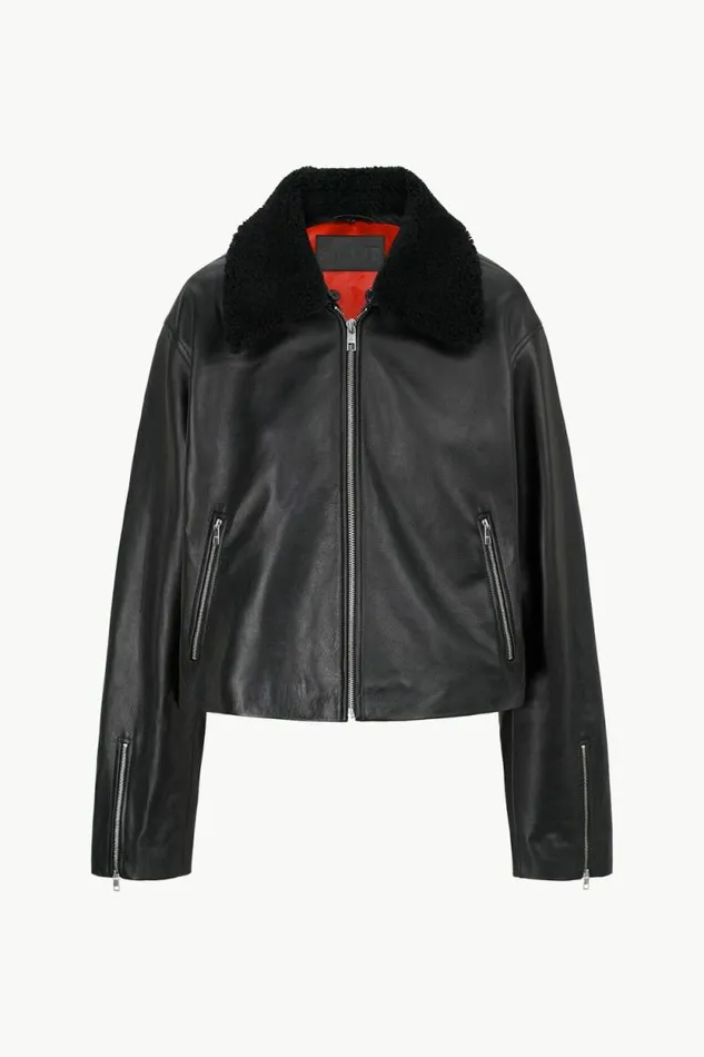 STAUD Outerwear and Jackets LENORA JACKET Black 8211 Women