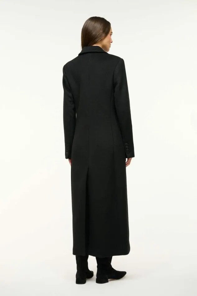 STAUD Outerwear and Jackets SANZA COAT Black 8211 Women STAUD Outerwear and Jackets SANZA COAT Black 8211 Women