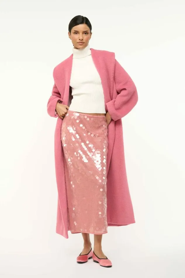 STAUD Skirts CASEY SKIRT Sienna 8211 Women