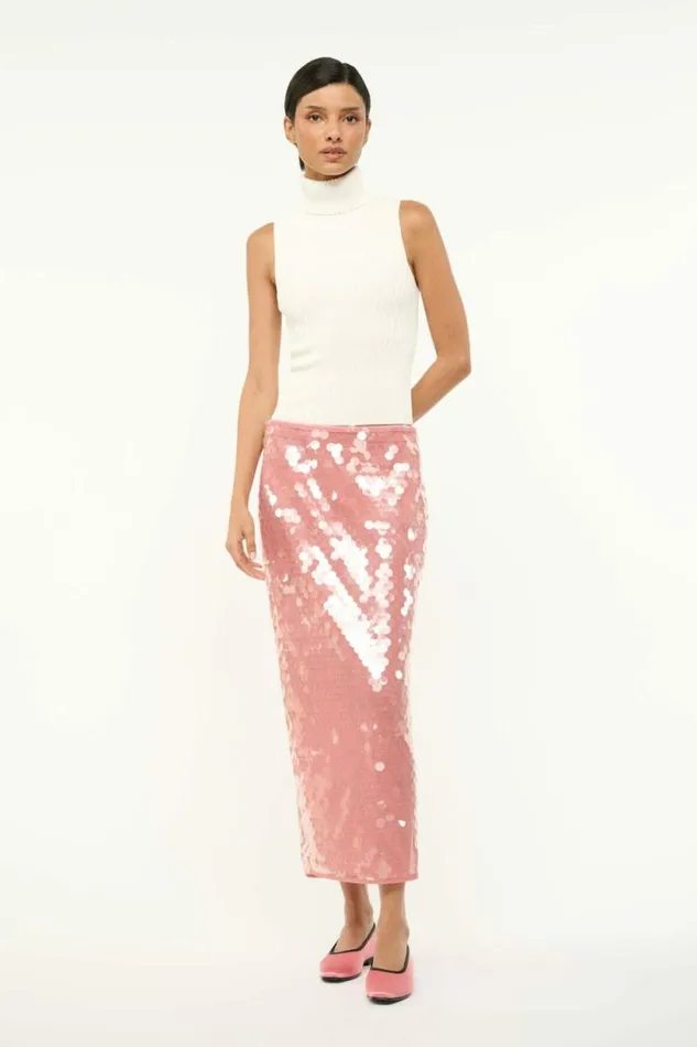 STAUD Skirts CASEY SKIRT Sienna 8211 Women