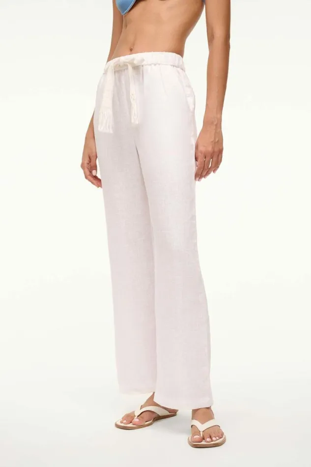 STAUD Swim ALIZE PANT White 8211 Women