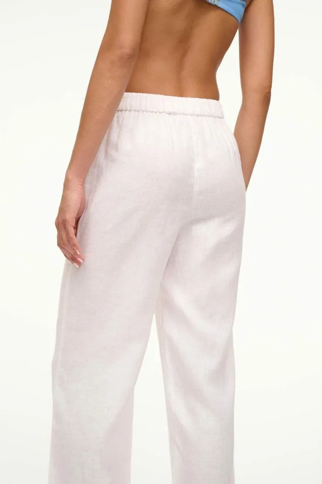 STAUD Swim ALIZE PANT White 8211 Women