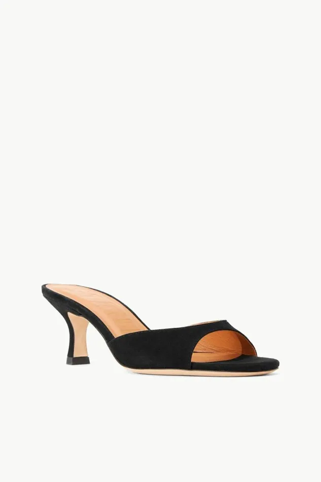 STAUD The Evening Edit BRIGITTE MULE Black Suede 8211 Women