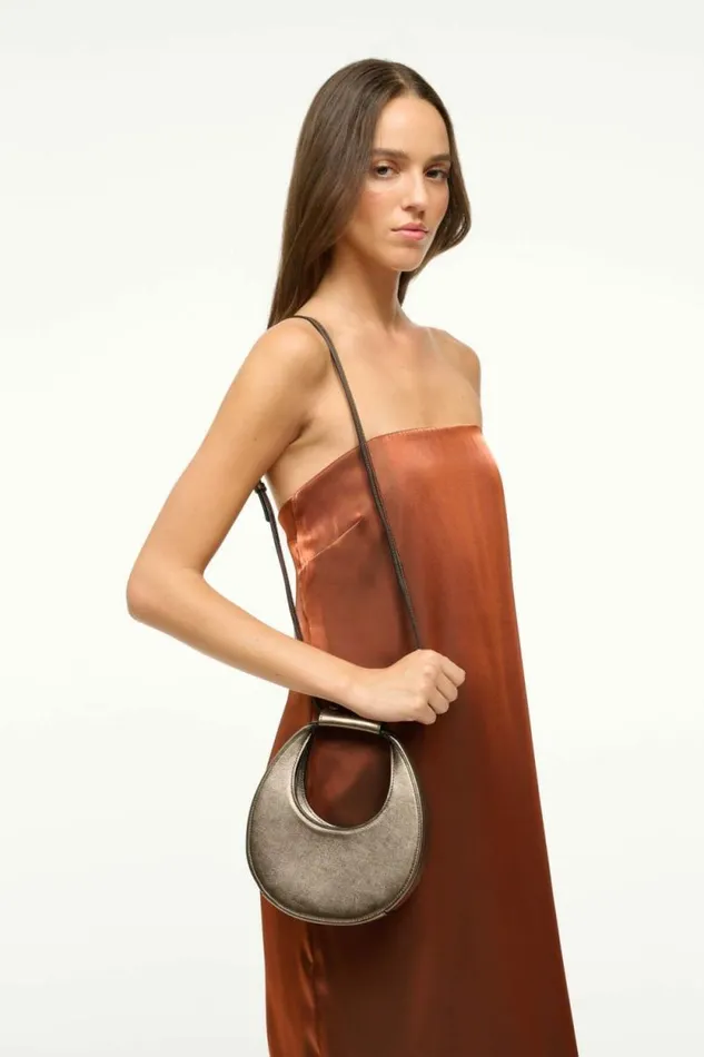 STAUD The Evening Edit GOODNIGHT MOON Aged Bronze 8211 Women STAUD The Evening Edit GOODNIGHT MOON Aged Bronze 8211 Women