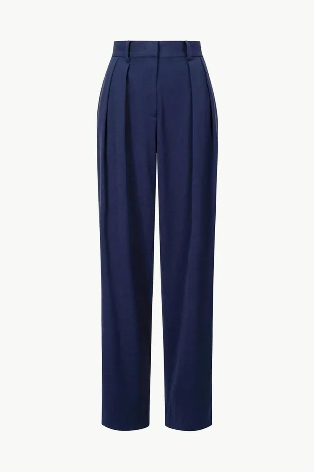 STAUD The Evening Edit LUISA PANT Navy 8211 Women STAUD The Evening Edit LUISA PANT Navy 8211 Women