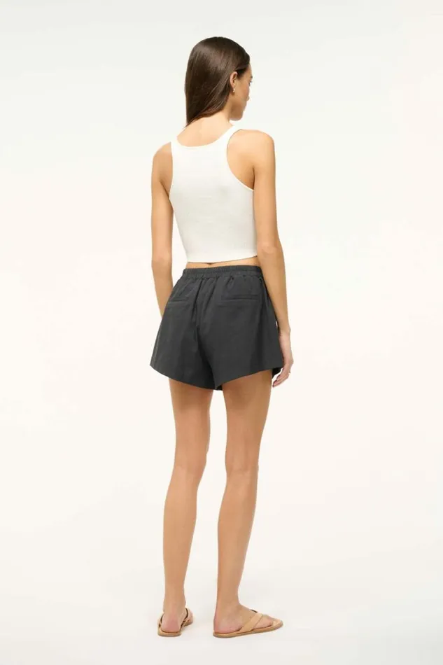STAUD Tops IBISCO CROPPED TANK White 8211 Women