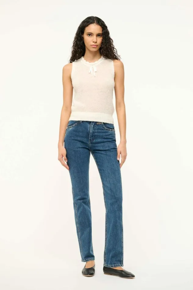 STAUD Tops PENELOPE TOP Ivory 8211 Women STAUD Tops PENELOPE TOP Ivory 8211 Women