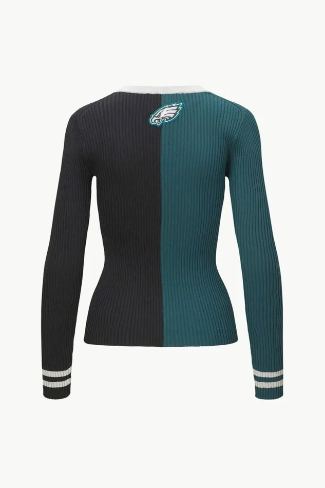 STAUD Tops THE NFL CARGO SWEATER Philadelphia Eagles 8211 Women