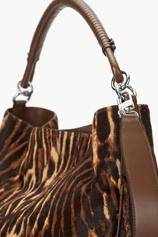 STAUD Totes PERRY BAG Lady Leopard Cacao 8211 Women STAUD Totes PERRY BAG Lady Leopard Cacao 8211 Women