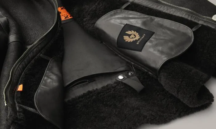 Suede and Shearling Jackets Men Belstaff Centenary Valiant Motorcycle Jacket Black Suede and Shearling Jackets Men Belstaff Centenary Valiant Motorcycle Jacket Black