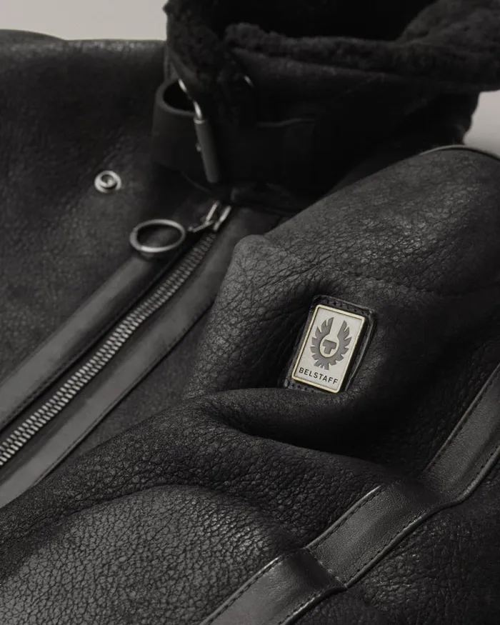 Suede and Shearling Jackets Men Belstaff Centenary Valiant Motorcycle Jacket Black Suede and Shearling Jackets Men Belstaff Centenary Valiant Motorcycle Jacket Black