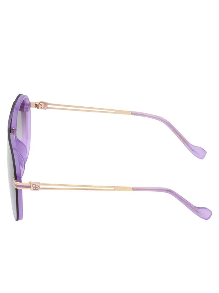 Sunglasses Accessories Jessica Simpson Metal Aviator Sunglasses In Light Purple