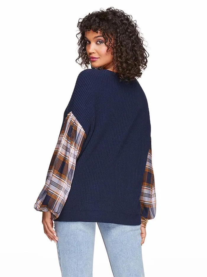 Sweaters Clothing Jessica Simpson Emmeline Sweater In Black Iris