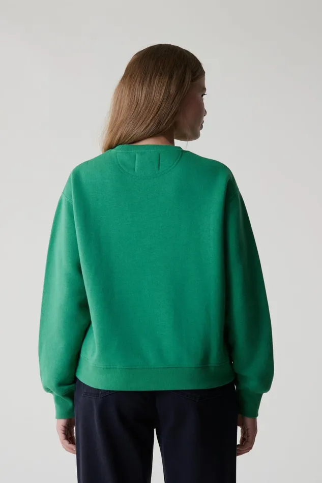 Sweatshirts Women Leon and Harper Sortie Aca H23 Sweatshirt Green