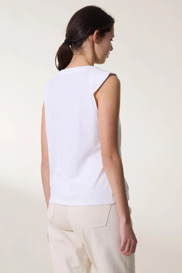 TShirts and Tops Women Leon and Harper Dode Ideas Tank Top White