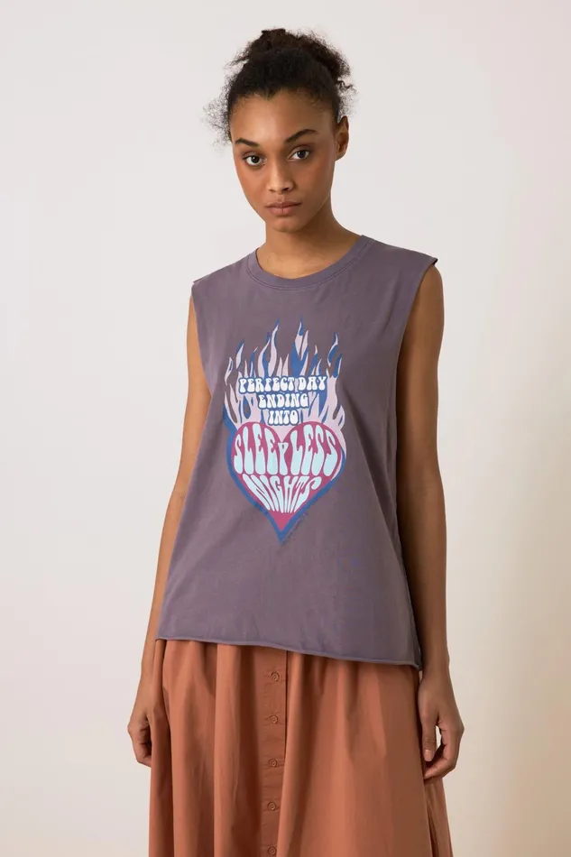 TShirts and Tops Women Leon and Harper Donovan Day Tank Top Iris