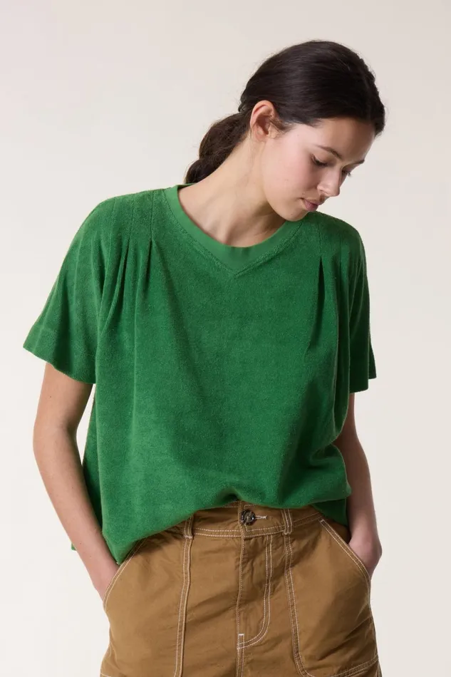 TShirts and Tops Women Leon and Harper Timao1 Pln Tshirt Green