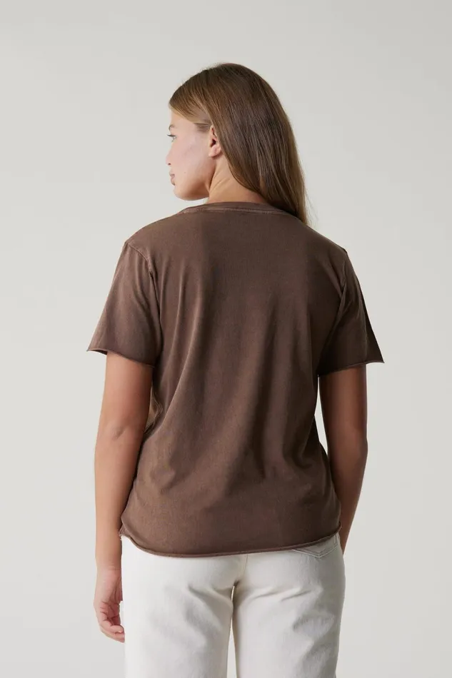 TShirts and Tops Women Leon and Harper Tizia Bling TShirt Brown