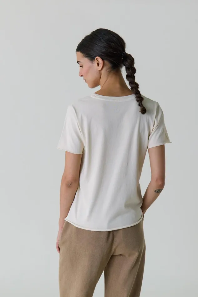 TShirts and Tops Women Leon and Harper Tizia Wise TShirt Off White