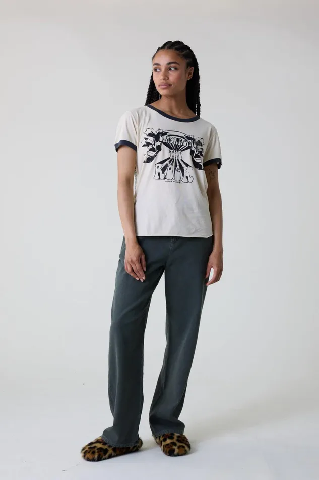TShirts and Tops Women Leon and Harper Toro Embracing TShirt Off White