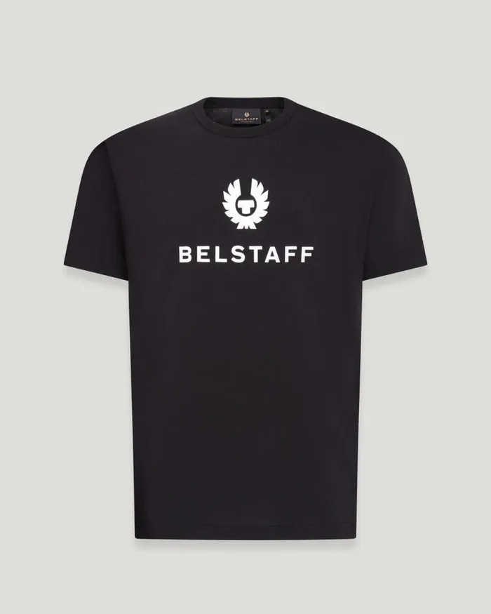 TShirts Men Belstaff Belstaff Signature TShirt Black