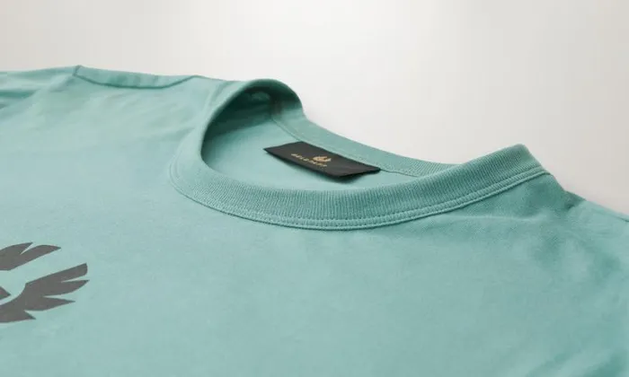 TShirts Men Belstaff Belstaff Signature TShirt Oil Blue TShirts Men Belstaff Belstaff Signature TShirt Oil Blue