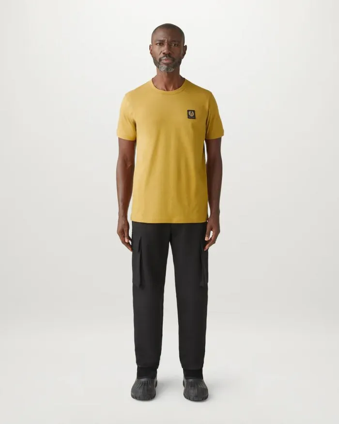 TShirts Men Belstaff Belstaff TShirt Glaze Yellow