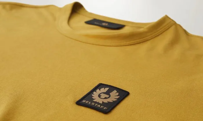 TShirts Men Belstaff Belstaff TShirt Glaze Yellow