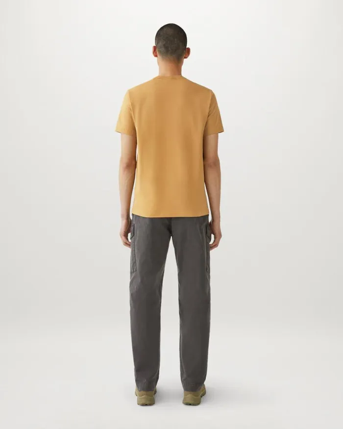 TShirts Men Belstaff Match TShirt Glaze Yellow