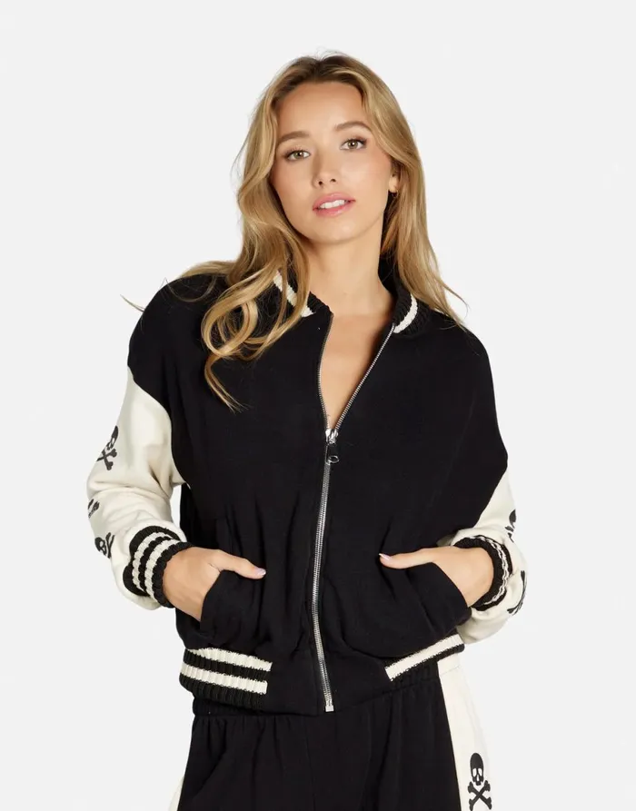 Taissa Skulls U0026 Crossbones Blackbone Women039s Lauren Moshi Jackets