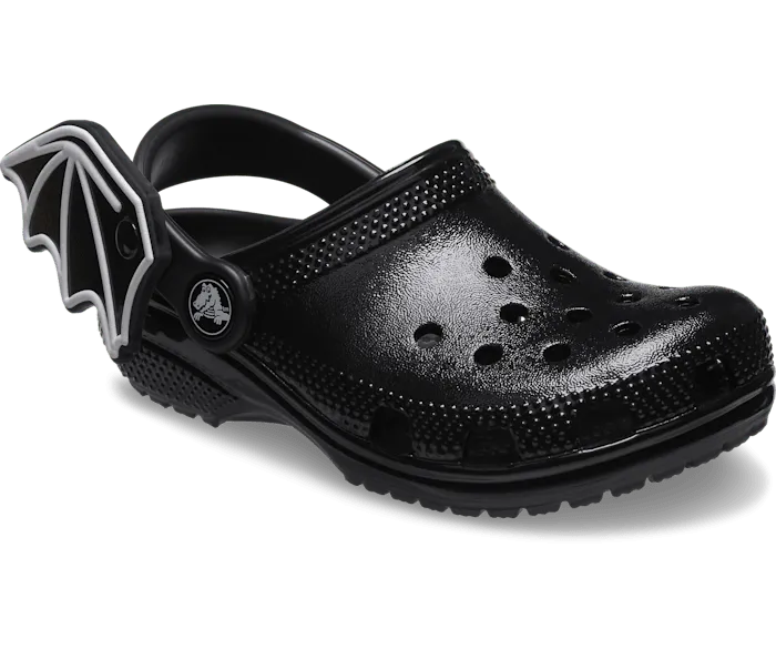 Toddler Classic I AM Bat Clog Black Women Crocs Platforms 038 Wedges