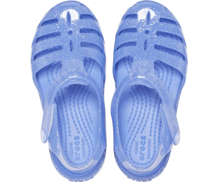Toddler Isabella Glitter Fisherman Sandal Moon Jelly Kids Crocs Sandals