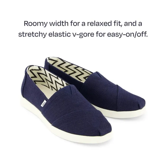 Toms Alpargatas Alpargata Plus Navy Heritage Canvas 8211 Women