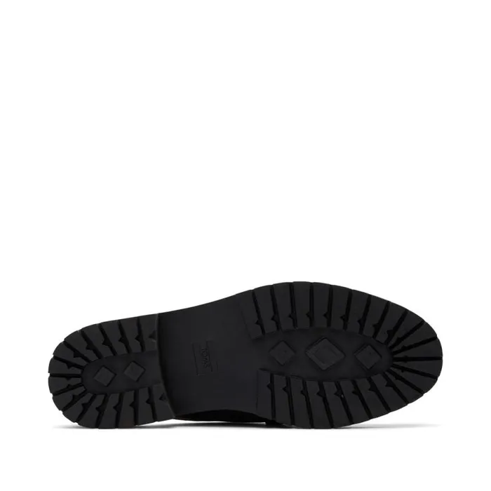 Toms Flats and Loafers Cara Mule Loafer Black Leather 8211 Women