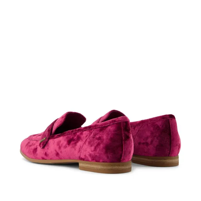 Toms Flats and Loafers Lynette Loafer Berry Burgundy Crushed Velvet 8211 Women Toms Flats and Loafers Lynette Loafer Berry Burgundy Crushed Velvet 8211 Women
