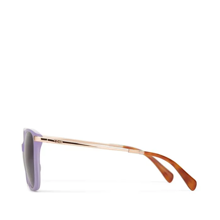 Toms Handcrafted Collection Sandela 201 Handcrafted Sunglasses Matte Lavender Crystalrose Golddark Grey 8211 Gear