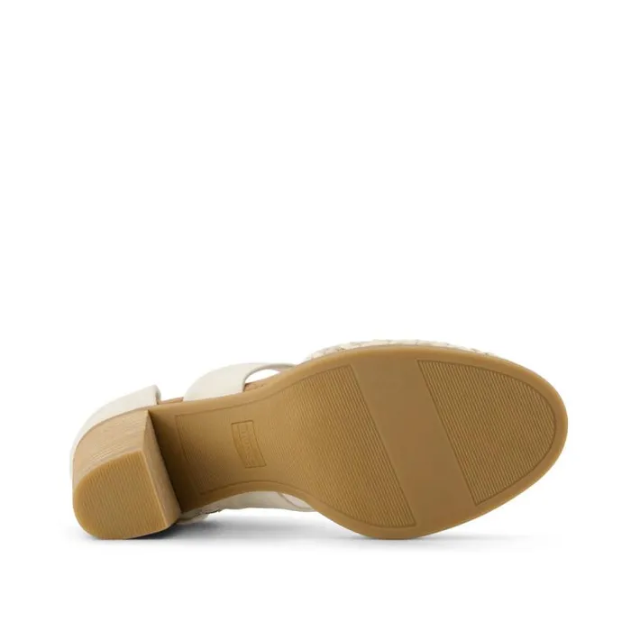 Toms Heels and Wedges Milan Closed Toe Heel Natural Geo Basket Pu Leather 8211 Women Toms Heels and Wedges Milan Closed Toe Heel Natural Geo Basket Pu Leather 8211 Women