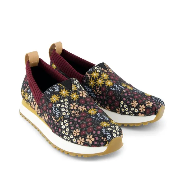 Toms Slip Ons Resident 20 Sneaker Black Wildflowers 8211 Women Toms Slip Ons Resident 20 Sneaker Black Wildflowers 8211 Women