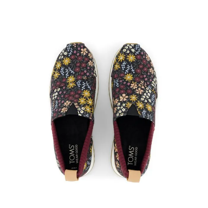 Toms Slip Ons Resident 20 Sneaker Black Wildflowers 8211 Women Toms Slip Ons Resident 20 Sneaker Black Wildflowers 8211 Women