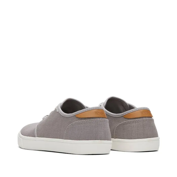 Toms Sneakers Carlo LaceUp Sneaker Grey Heritage Canvas 8211 Men Toms Sneakers Carlo LaceUp Sneaker Grey Heritage Canvas 8211 Men