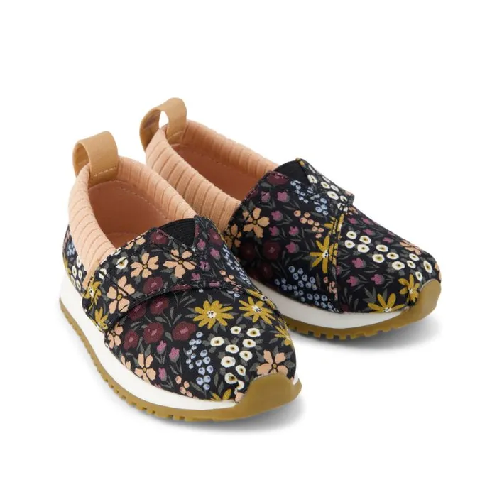 Toms Sneakers Resident Toddler Sneaker Black Wildflowers 8211 Kids