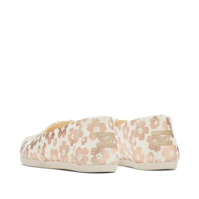 Toms TOMS Classics Alpargata Cloudbound Beige Ojai Floral Foil 8211 Women