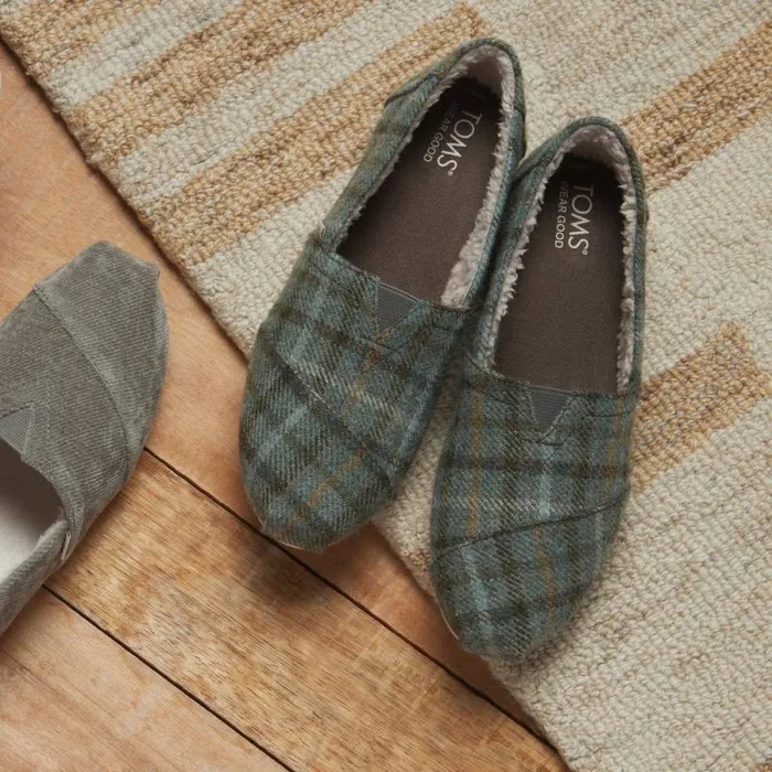 Toms TOMS Classics Alpargata Cloudbound Canteen Cozy Plaid 8211 Women