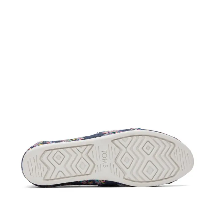 Toms TOMS Classics Alpargata Cloudbound Embroidered Floral Navy 8211 Women