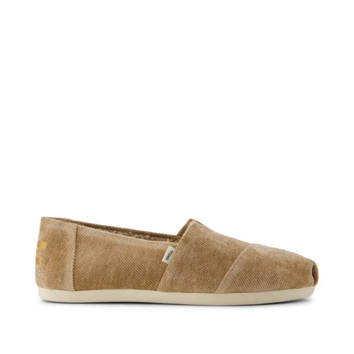 Toms TOMS Classics Alpargata Cloudbound Toffee Brown Cozy Corduroy 8211 Women