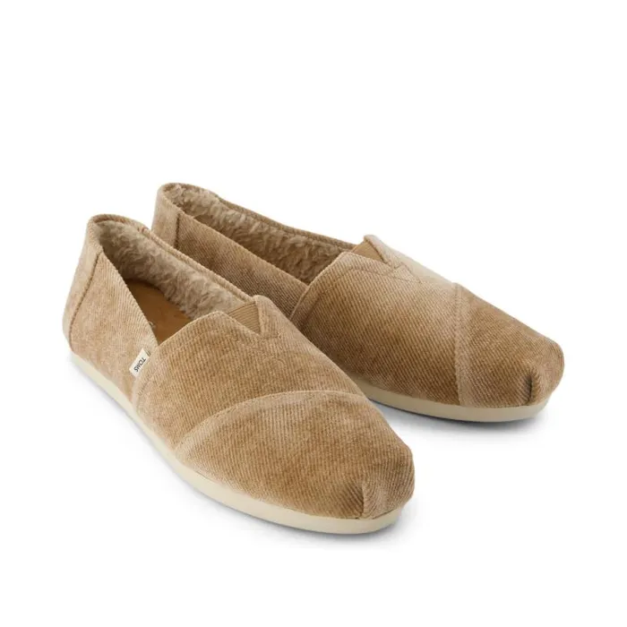 Toms TOMS Classics Alpargata Cloudbound Toffee Brown Cozy Corduroy 8211 Women Toms TOMS Classics Alpargata Cloudbound Toffee Brown Cozy Corduroy 8211 Women