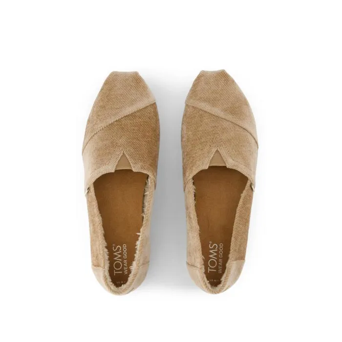Toms TOMS Classics Alpargata Cloudbound Toffee Brown Cozy Corduroy 8211 Women Toms TOMS Classics Alpargata Cloudbound Toffee Brown Cozy Corduroy 8211 Women