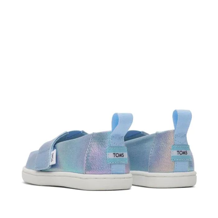 Toms TOMS Classics Alpargata Toddler Shoe Canvas Iridescent 8211 KidsWomen Toms TOMS Classics Alpargata Toddler Shoe Canvas Iridescent 8211 KidsWomen