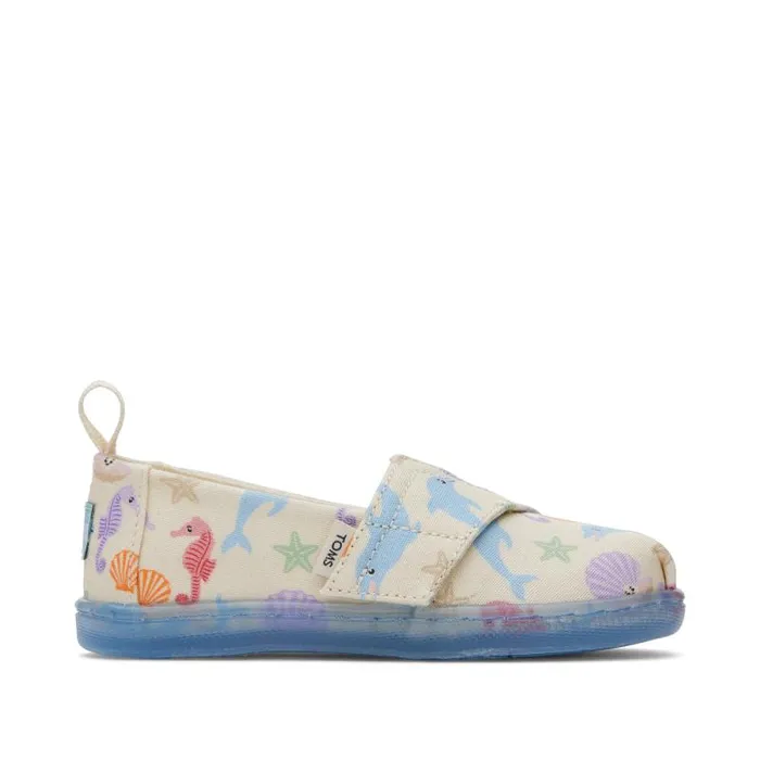 Toms TOMS Classics Alpargata Toddler Shoe Ocean Friends 8211 KidsWomen