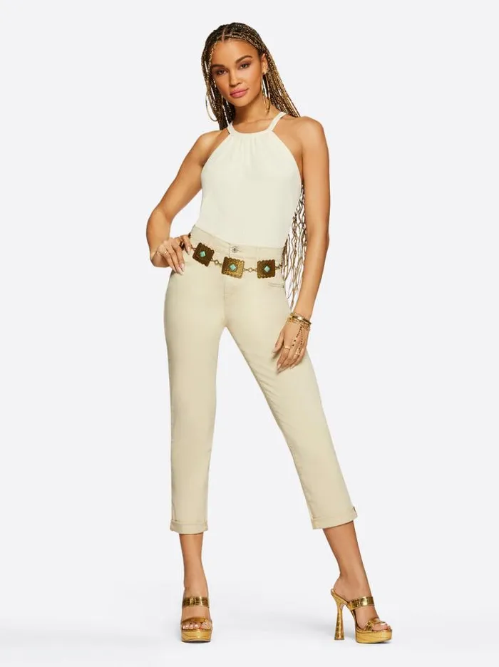 Tops Clothing Jessica Simpson Codie Tank In Parchment